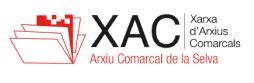 Logo Arxiu Comarcal de la Selva